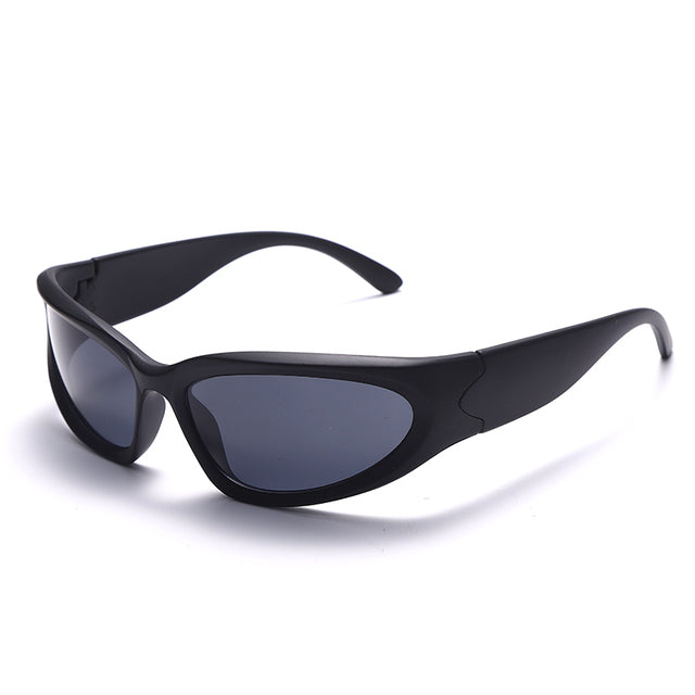 Guvivi Y2K Retro UV400 Windproof  Sport Sunglasses