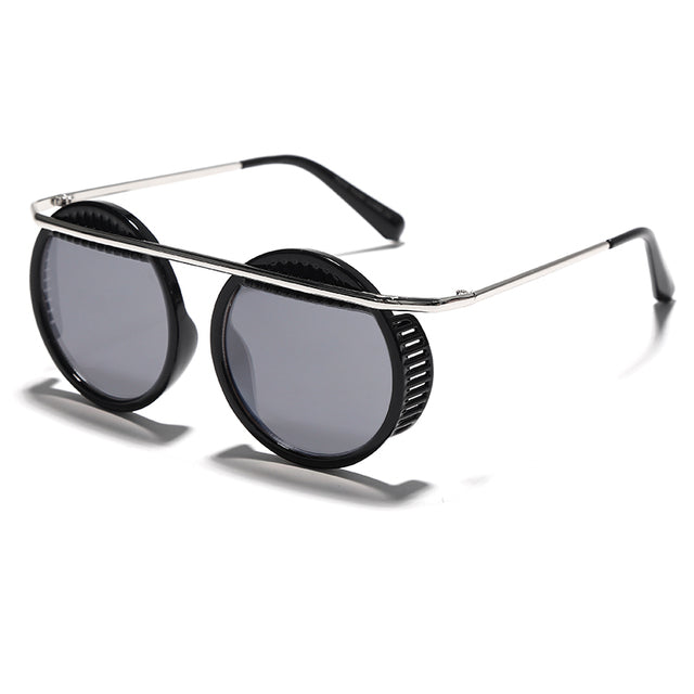 JASPEER UV400 Driving Retro Round Eyewear