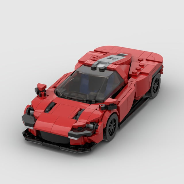 Ferrari Rafa Sports Vehicle Building Blocks