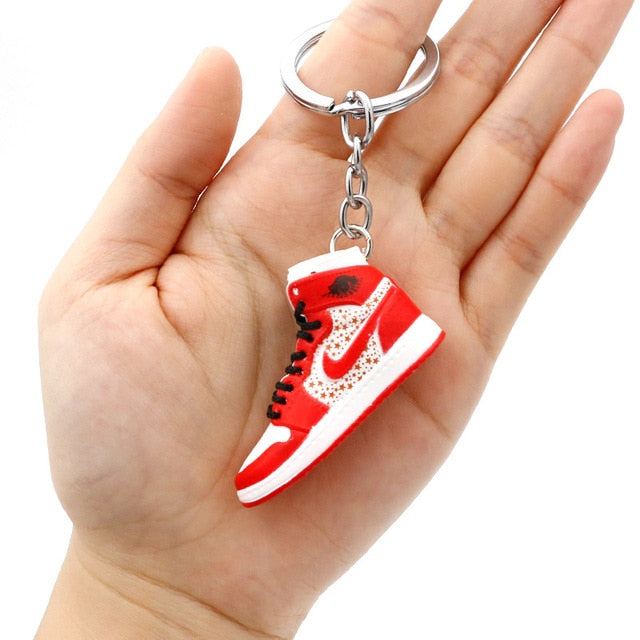 Basketball Sneaker Key Chain