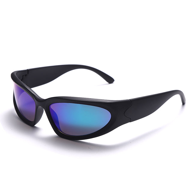 Guvivi Y2K Retro UV400 Windproof  Sport Sunglasses