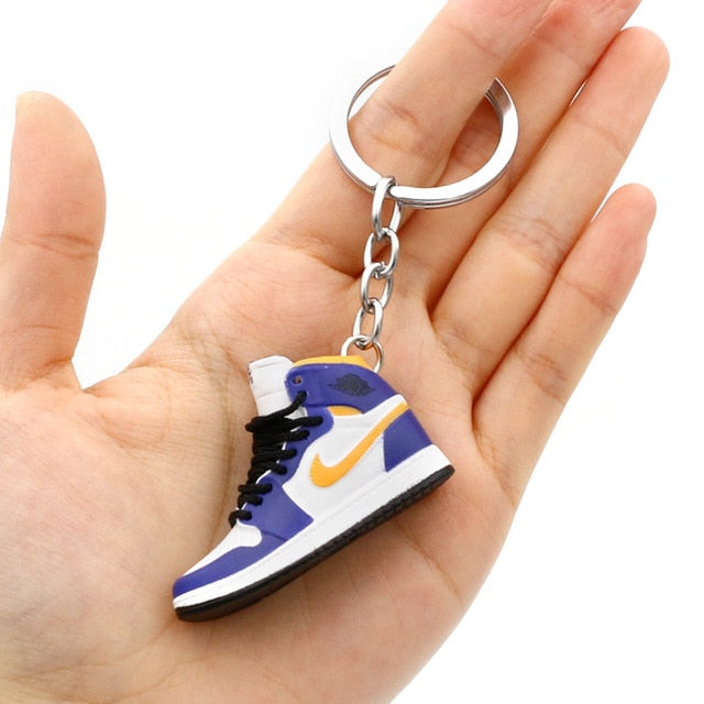 Basketball Sneaker Key Chain