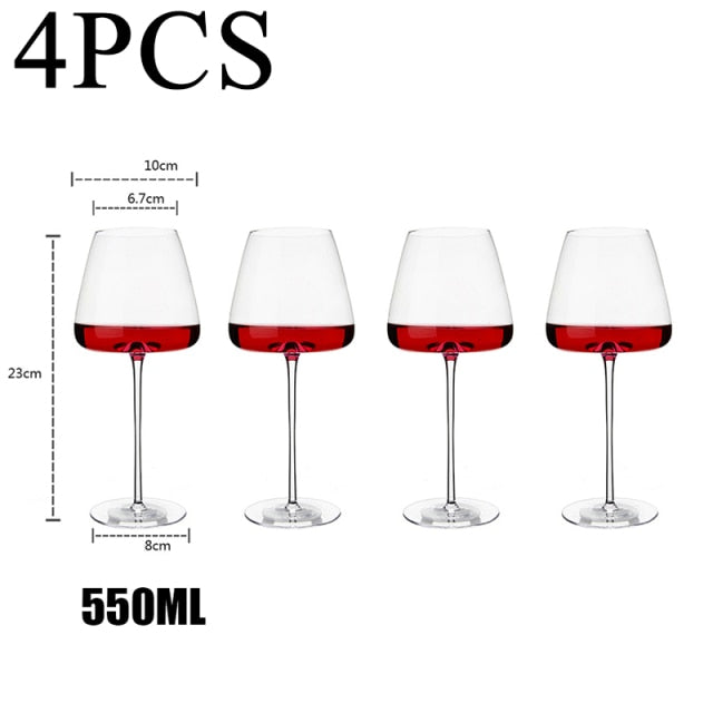 High-End Goblet Red Wine Glasses