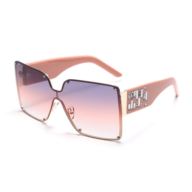 ORELDIA Oversized Rimless Sunglasses