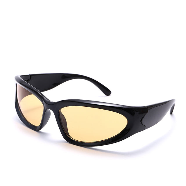 Guvivi Y2K Retro UV400 Windproof  Sport Sunglasses