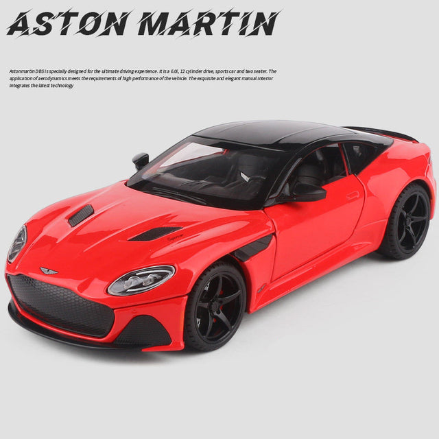 Aston Martin DBS Alloy Sports Car Model 1:24 Scale