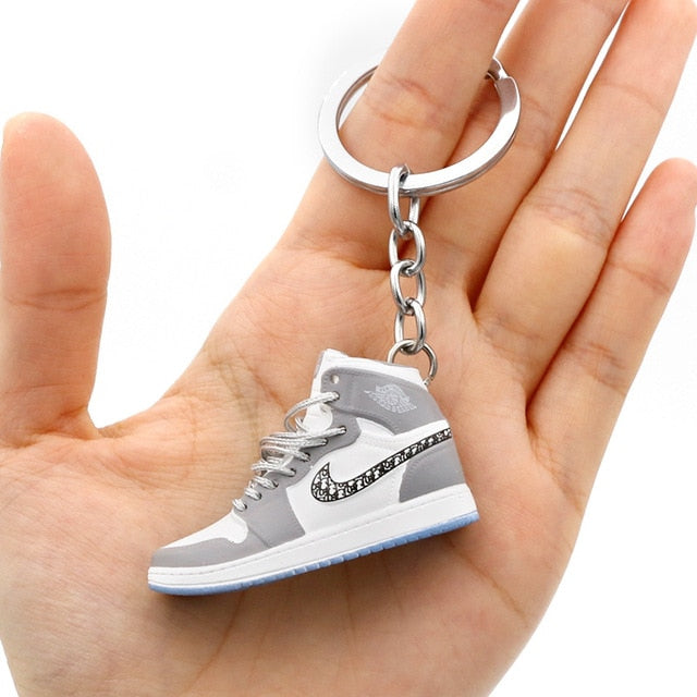 Basketball Sneaker Key Chain