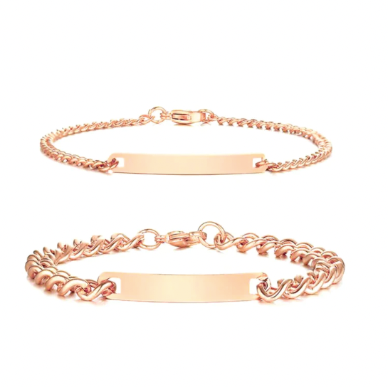 Engravable Bracelet Set