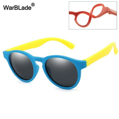 WarBLade Kids Polarized Round Sunglasses