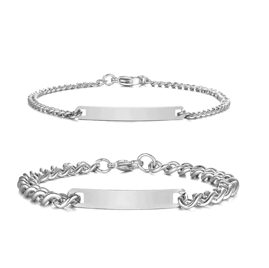 Engravable Bracelet Set