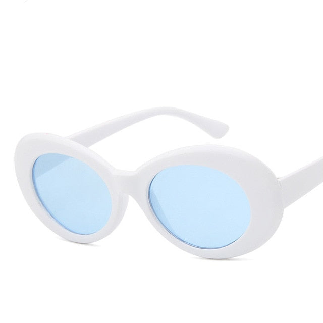 Kurt Cobain Retro Oval Sunglasses