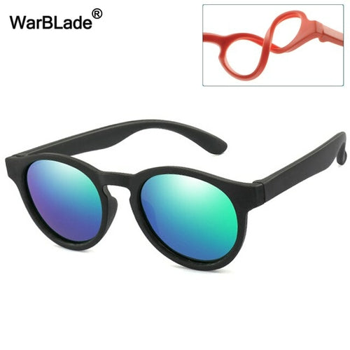 WarBLade Kids Polarized Round Sunglasses