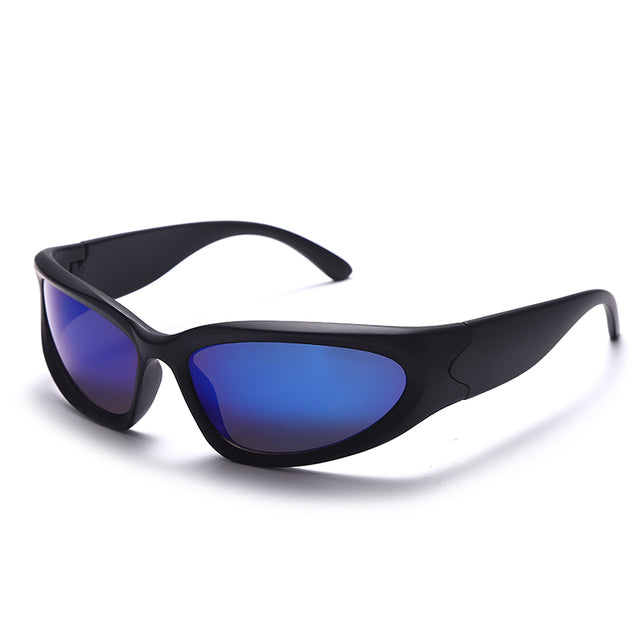 Guvivi Y2K Retro UV400 Windproof  Sport Sunglasses