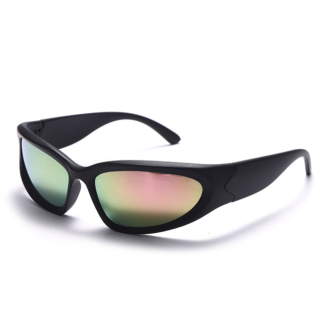 Guvivi Y2K Retro UV400 Windproof  Sport Sunglasses