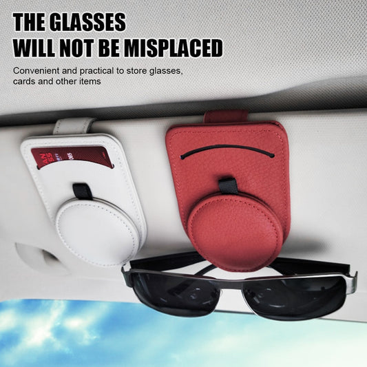 Visor Glasses Clip With Card Holder