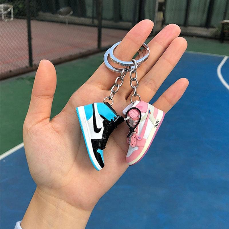 Basketball Sneaker Key Chain