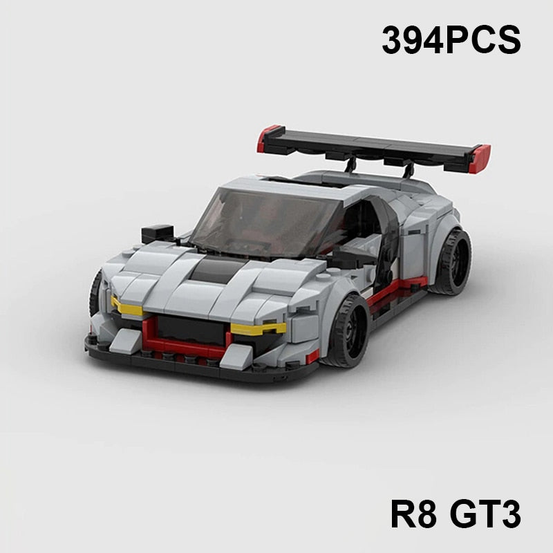 Audi Speed Sports Car Building Blocks