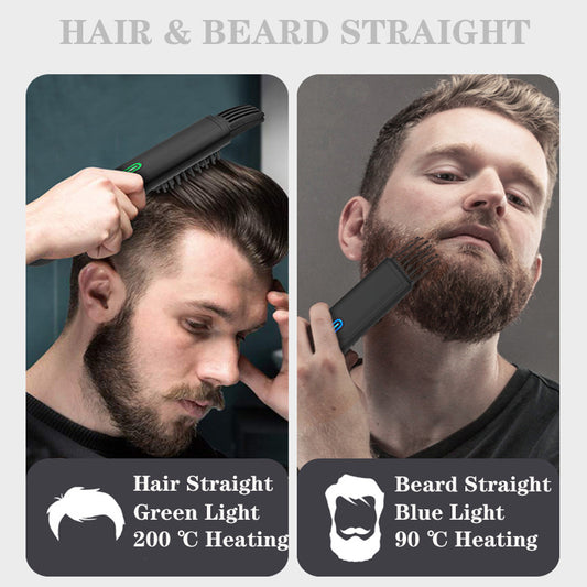 Beard Straightener Heated Comb