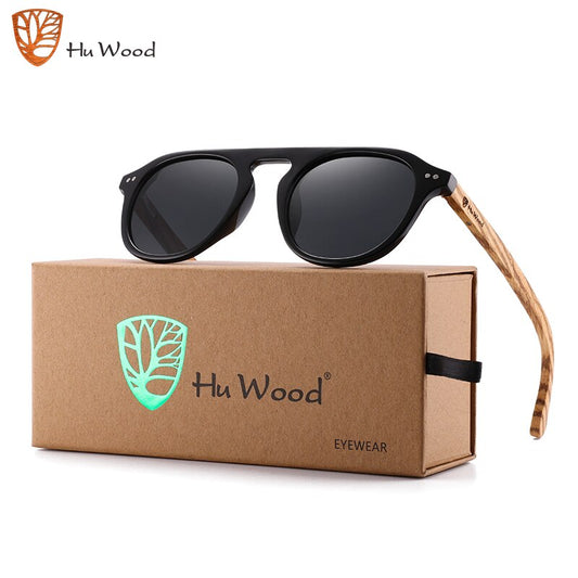 Hu Wood Brand Classic Sunglasses