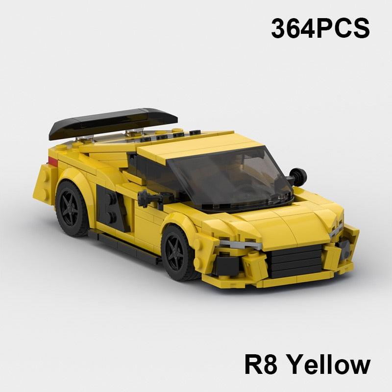 Audi Speed Sports Car Building Blocks