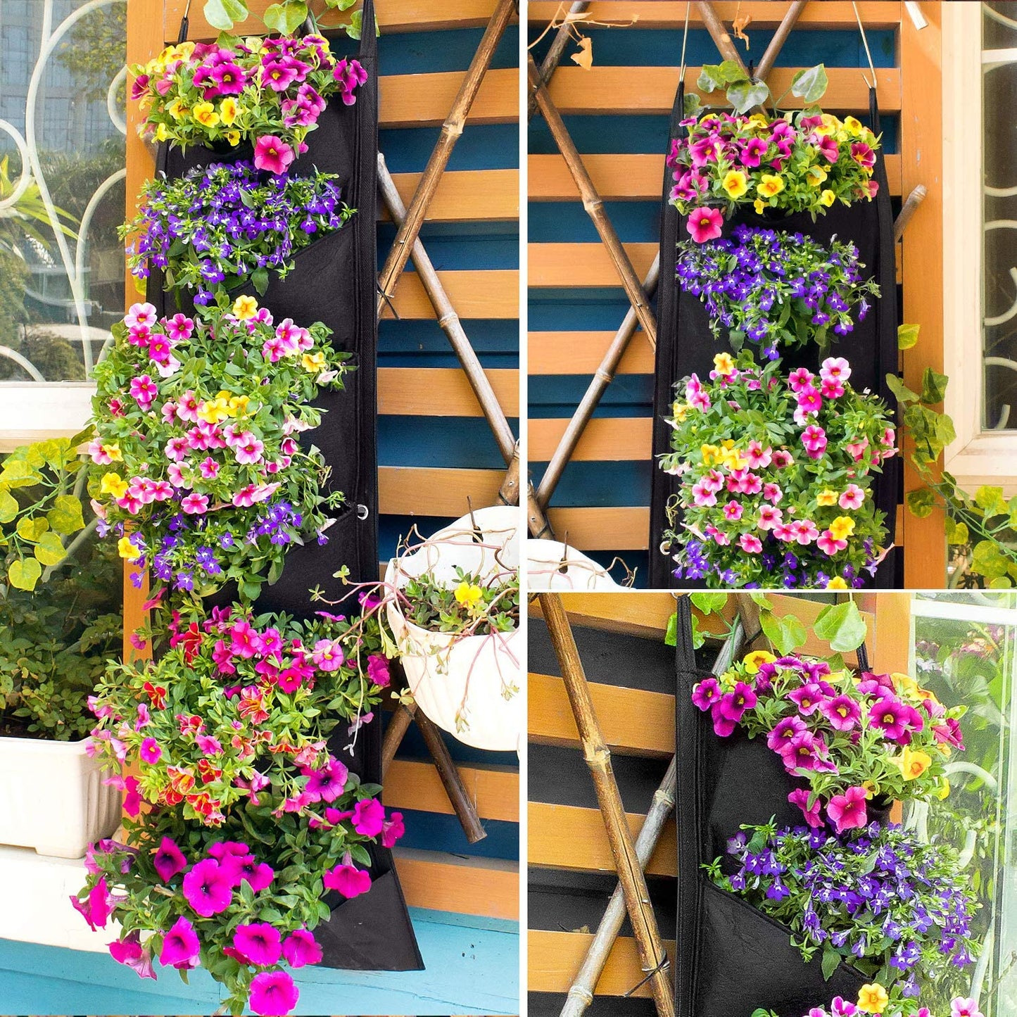 Vertical Hanging Garden Planter Flower Pots