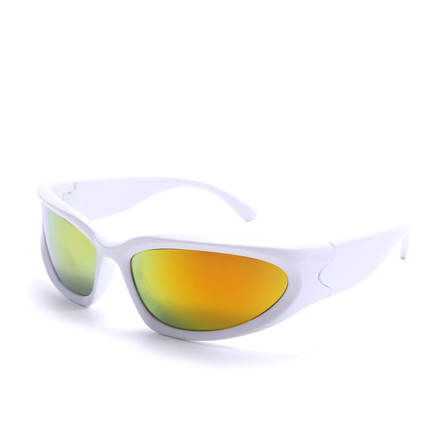 Guvivi Y2K Retro UV400 Windproof  Sport Sunglasses