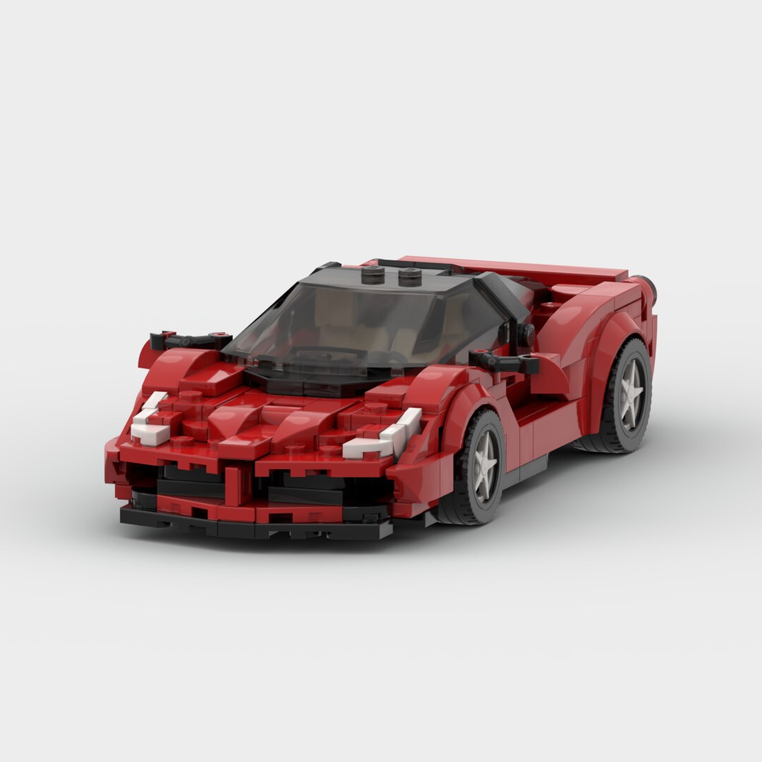 Ferrari Rafa Sports Vehicle Building Blocks