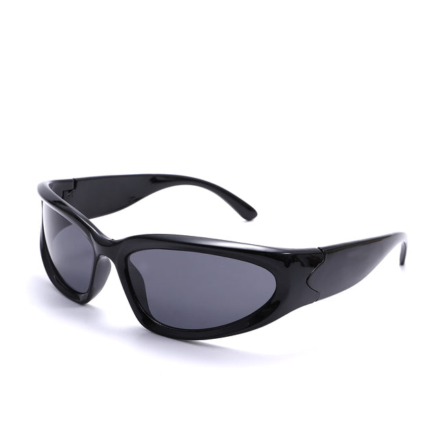 Guvivi Y2K Retro UV400 Windproof  Sport Sunglasses