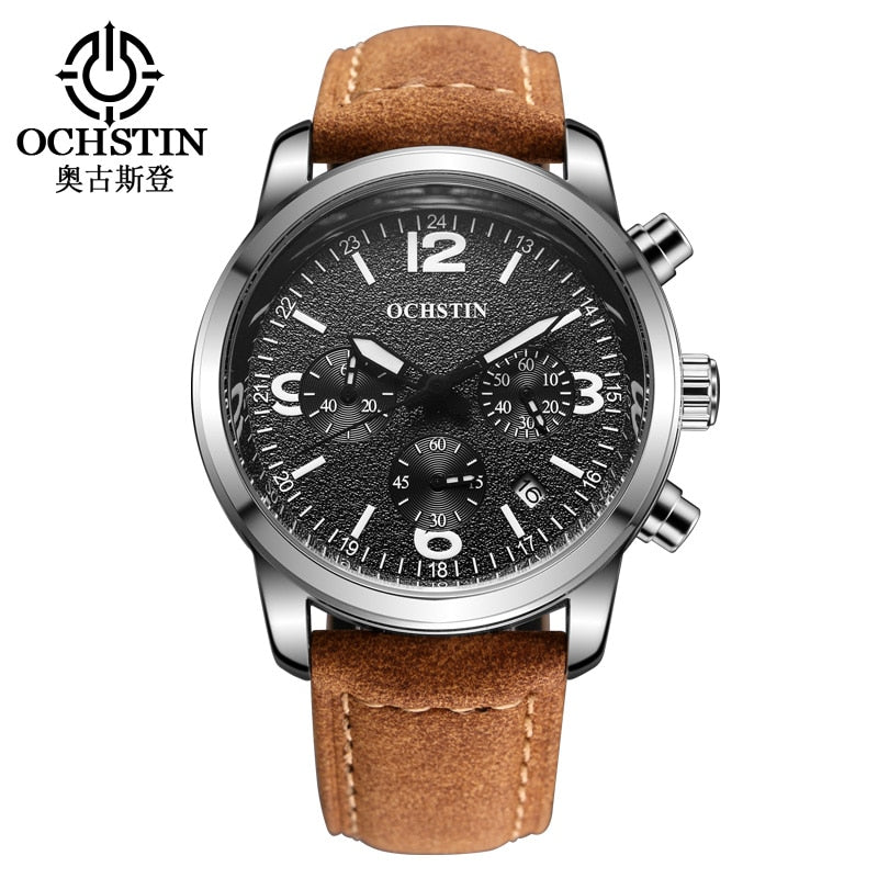 Ochstin Luxury Quartz Waterproof Chronograph Watch