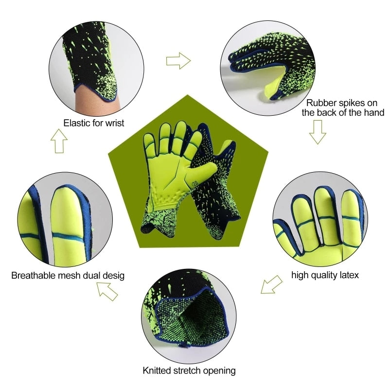 Kids Soccer / Football Goalkeeper Latex Gloves