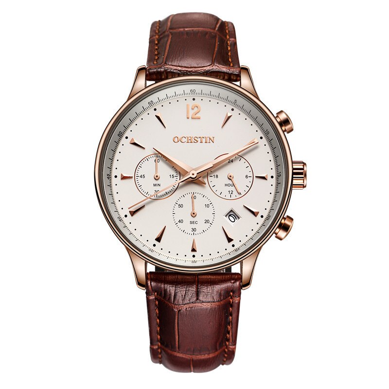 Ochstin Luxury Quartz Waterproof Chronograph Watch