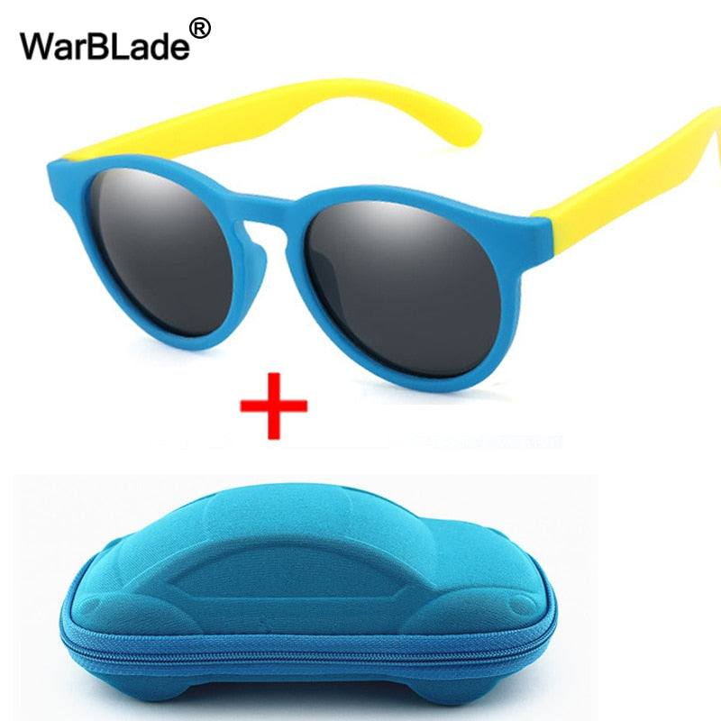 WarBLade Kids Polarized Round Sunglasses