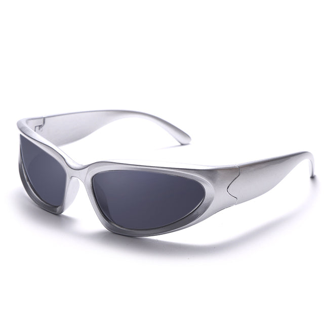 Guvivi Y2K Retro UV400 Windproof  Sport Sunglasses