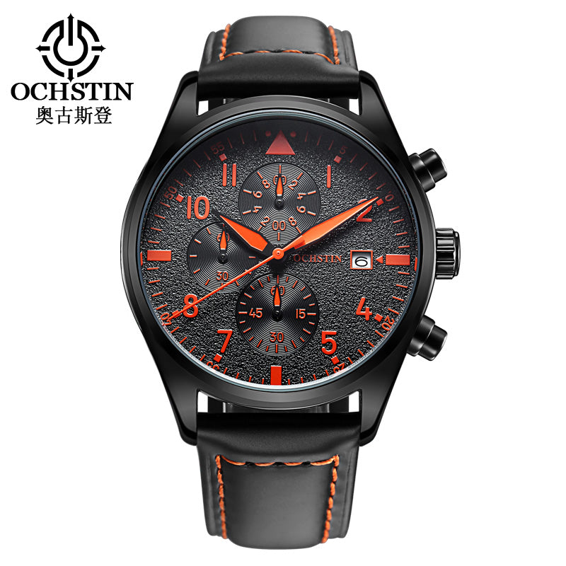 Ochstin Luxury Quartz Waterproof Chronograph Watch