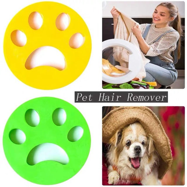 1/2/4Pcs Reusable Pet Fur Catcher