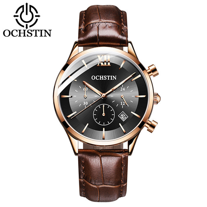 Ochstin Luxury Quartz Waterproof Chronograph Watch