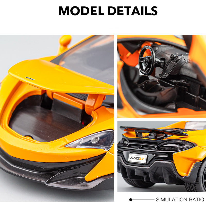 McLaren 600LT Alloy Sports Car 1:32 Scale