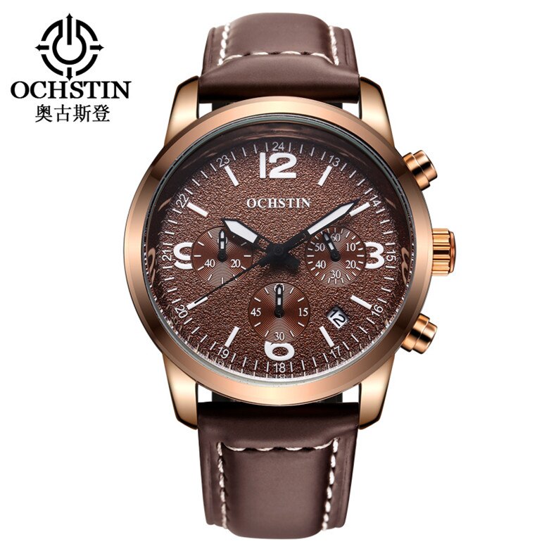 Ochstin Luxury Quartz Waterproof Chronograph Watch