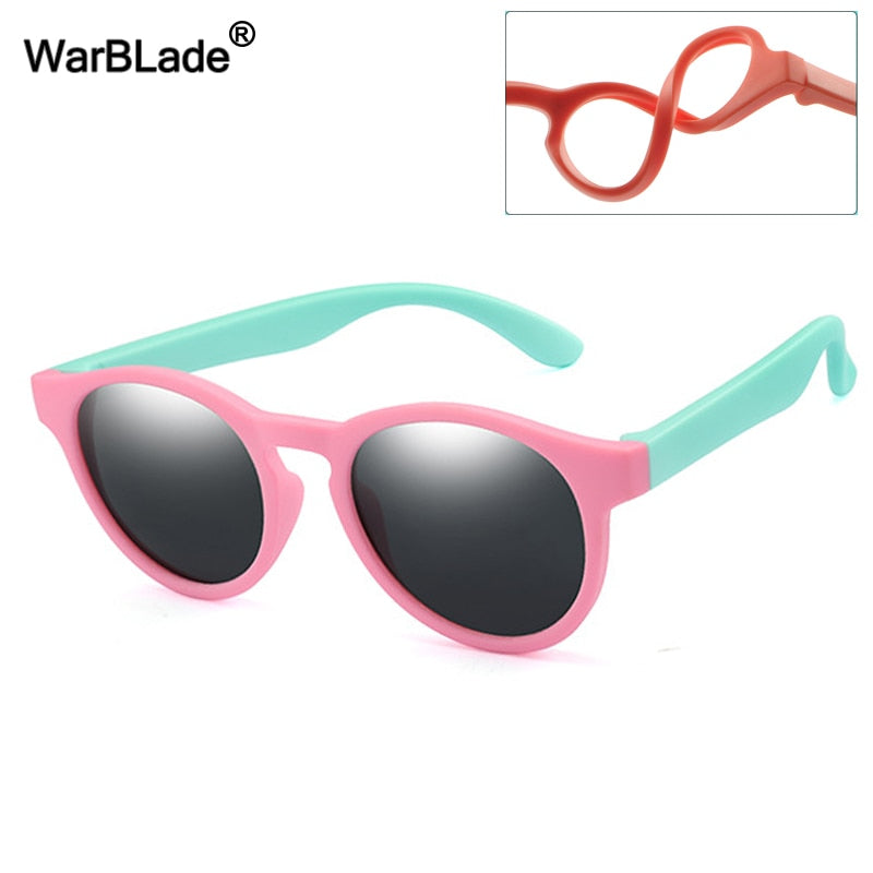 WarBLade Kids Polarized Round Sunglasses